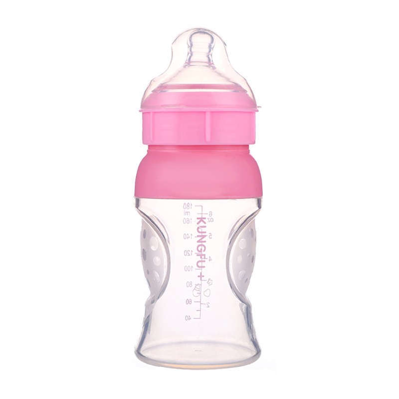Silicone Baby Feeding Bottle Supplier - 240ml/120ml Wide Neck Soft
