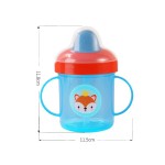 Baby Plastic Straw Cup Manufacturer - 200mL Anti Spill Sippy