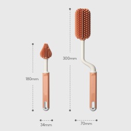 Baby Bottle Cleaner Brush Set Manufacturer - Soft Sponge Travel