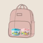 Baby Food Storage Box Supplier - Portable 3 Grids BPA Free