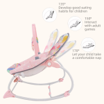 Baby Rocking Chair Factory - Wholesale Comfortable Unicorn Cartoon Bouncer
