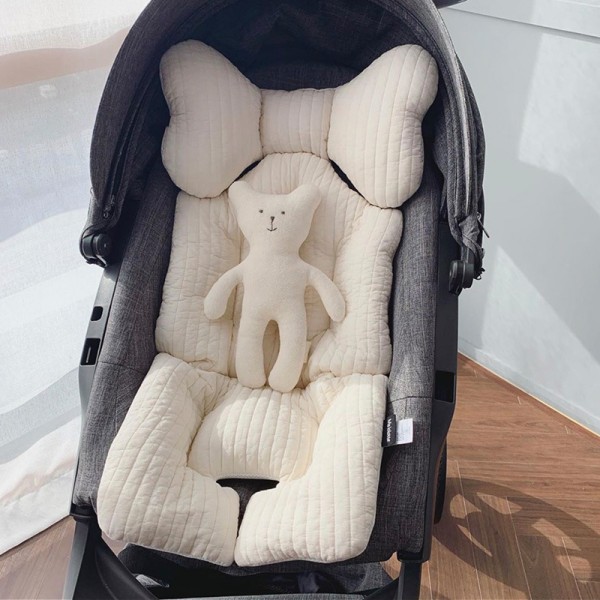 Stroller Cushion Supplier - Cotton Seat Cover Mat for Pram Keep Warm