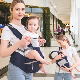 Baby Carrier Supplier - Wholesale Hip Seat with Lumbar Support Cool Mesh