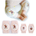Baby Knee Pads Factory - Cotton Mesh Elbow Pads with Embroidery