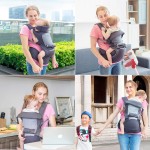 Baby Carrier Factory - Dark Grey All-Positions Soft Breathable Mesh