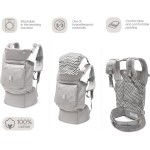 Baby Carrier Factory - Ergonomic 3-Position Adjustable Hood Cotton