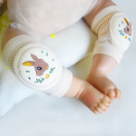 Baby Knee Pads Factory - Cotton Mesh Elbow Pads with Embroidery