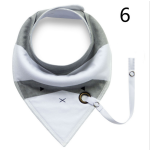 Baby Bibs Supplier - Wholesale Bandana Drool Bibs with Pacifier Clip