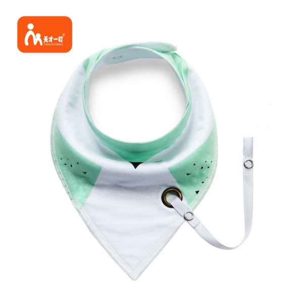 Baby Bibs Supplier - Wholesale Bandana Drool Bibs with Pacifier Clip