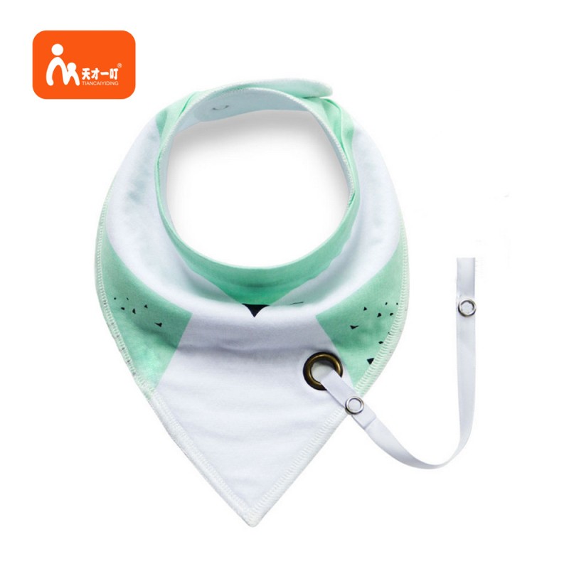 Baby Bibs Supplier - Wholesale Bandana Drool Bibs with Pacifier Clip