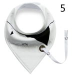 Baby Bibs Supplier - Wholesale Bandana Drool Bibs with Pacifier Clip