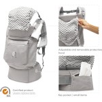 Baby Carrier Factory - Ergonomic 3-Position Adjustable Hood Cotton