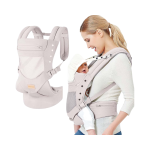 Baby Carrier Supplier - Grey Breathable Adjustable Portable Infant Holder