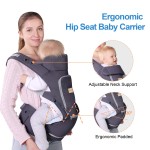 Baby Carrier Factory - Dark Grey All-Positions Soft Breathable Mesh