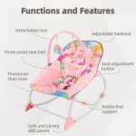 Baby Rocking Chair Factory - Wholesale Comfortable Unicorn Cartoon Bouncer