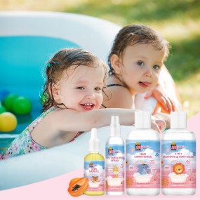 Kids Shower Gel Factory - Wholesale Natural Extract Milk 2 in 1