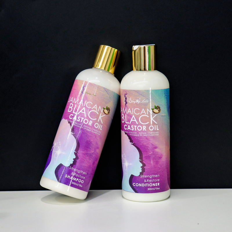 Hair Conditioner Supplier - Salon Grade Castor Oil Afro Hair Care Set
