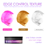Edge Control Gel Manufacturer - Custom Smooth Hold Woman Edge Styler