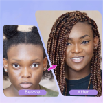 Braid Gel Factory - Invisible Dreadlocks Styling Gel for Curly Hair