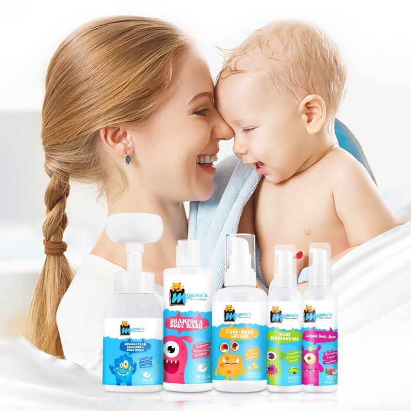Baby Body Wash Set Manufacturer - Professional 2 in 1 Shower Gel