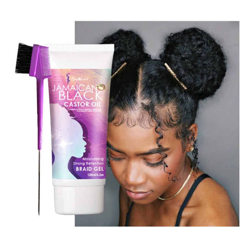 Hair Gel Supplier - Alcohol Free Strong Hold Loc Gel Vendor