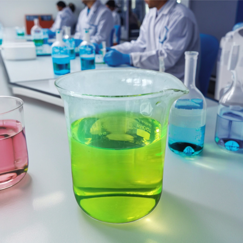 Water-Based Fluorescent Green Coolant Pigment Dye Antifreezing Solution for Textile Dyestuffs in Powder Form