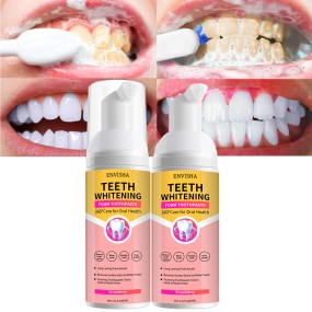 Foam Toothpaste Factory - Private Label Mint Teeth Whitening Foam