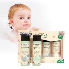 Baby Travel Kit Manufacturer - 45mlx4 Shampoo Wash Gel Lotion