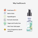 Toilet Paper Gel Factory - 100ml Clean Buttocks Remover Gel