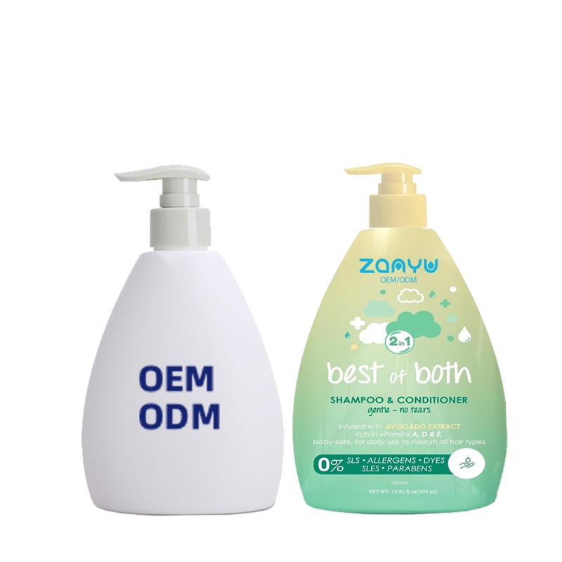 Baby Shampoo Supplier - 500ml 2-in-1 Tear-Free Shampoo Conditioner