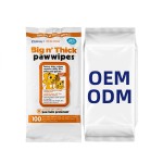Pet Wipes Manufacturer - 100 Sheets Big Thick Heavy Duty Wipes