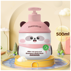Kids Wash Manufacturer - 500ml 2-in-1 Shampoo Body Wash Gel