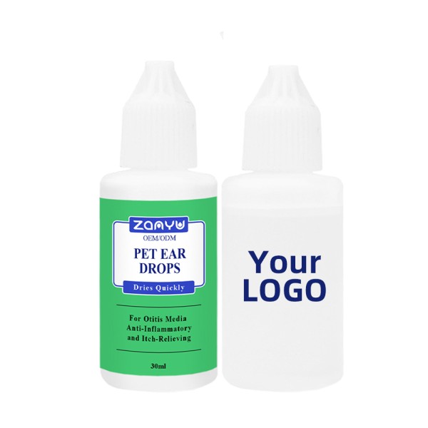 Pet Ear Drops Factory - 30ml Otitis Media Anti-Inflammatory