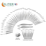 90 Degree Eyelash Tweezer Manufacturer - OEM/ODM OEM Stainless Steel Soft Touch