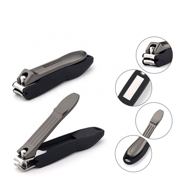 Men's Nail Clipper Manufacturer - OEM/ODM Hot Sale Anti-Splash Stainless Steel Kit