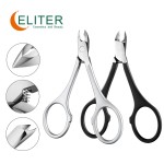 Cuticle Nippers Manufacturer - OEM/ODM Scissor Shape Rubber Handle Beauty