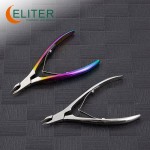 Stainless Steel Cuticle Nipper Manufacturer - OEM/ODM Hot Forging Full Jaw Blue Set