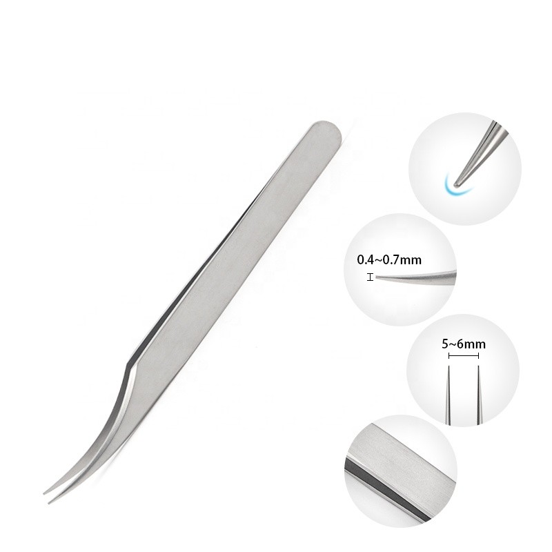 Pointed Eyebrow Tweezers Manufacturer - OEM/ODM Best Selling Custom Logo