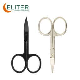 Beauty Manicure Scissors Manufacturer - OEM/ODM Hot Sell Black Golden Stainless Steel