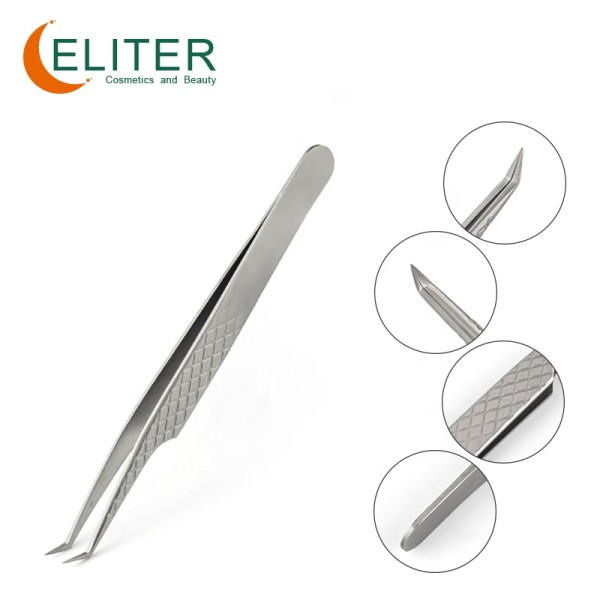 Diamond Grip Lash Tweezer Manufacturer - OEM/ODM Titanium Volume Tip Comfortable
