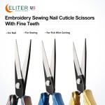 Beauty Scissors Manufacturer - OEM/ODM Wholesale Stainless Steel for False Nail Tips