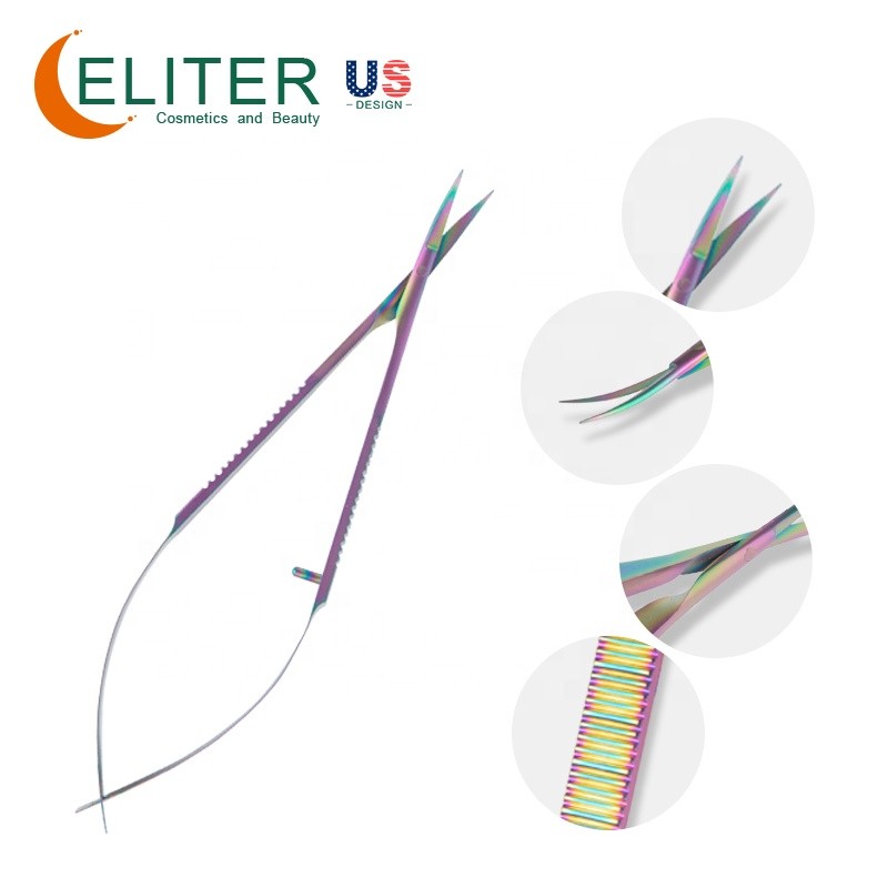 Titanium Cuticle Scissors Manufacturer - OEM/ODM Colored Arrow Point Micro Scissor