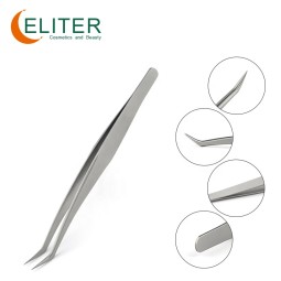 Titanium Eyelash Tweezers Manufacturer - OEM/ODM Straight Curved Custom Grip Kit