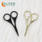 Nail Cuticle Scissors Manufacturer - OEM/ODM Hot Sell Black Golden Sharp Blade