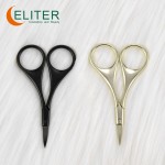 Manicure Scissors Manufacturer - OEM/ODM Black Gold Sharp Blade Stainless Steel