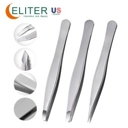 Brow Shaping Tweezers Manufacturer - OEM/ODM Slant Square Point for Fine Hairs