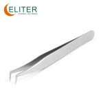 90 Degree Eyelash Tweezer Manufacturer - OEM/ODM Stainless Steel Beauty Custom Logo