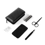 Portable Manicure Set Manufacturer - OEM/ODM 3-in-1 Grooming Kit for Men