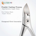 Powder Casting Cuticle Nipper Manufacturer - OEM/ODM 4Cr Steel Ingrown Toenail Clipper