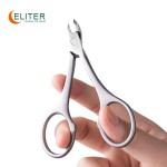 Cuticle Nippers Manufacturer - OEM/ODM Scissor Shape Rubber Handle Beauty